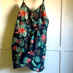 Hawaiian tropical dress 3X